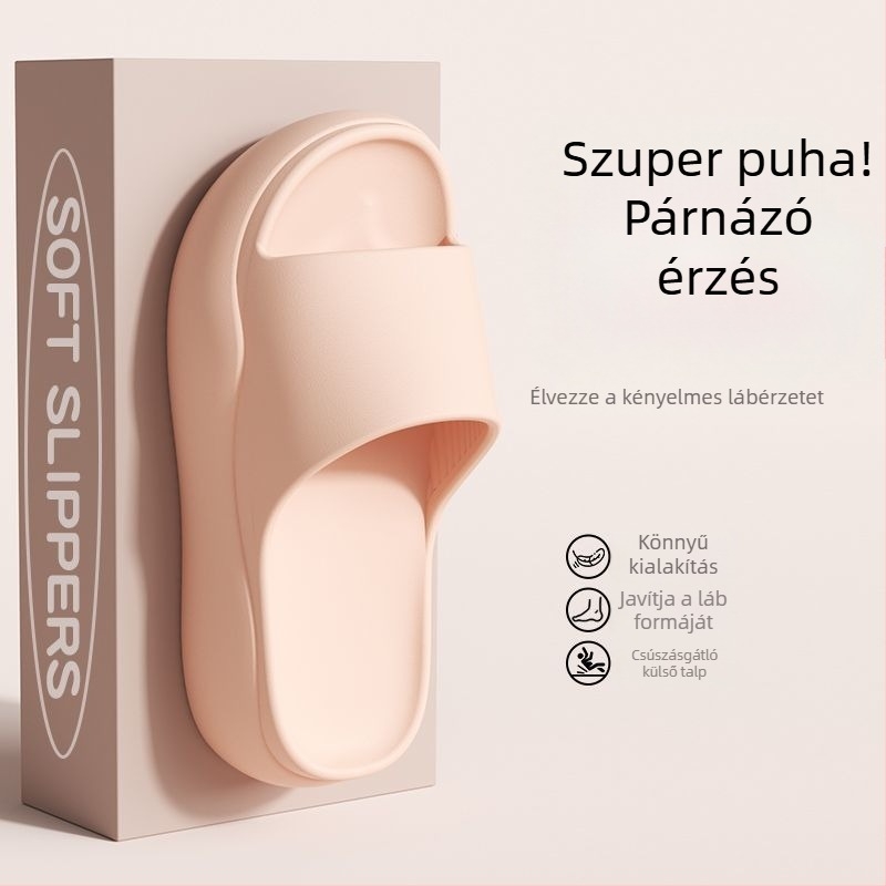 Női EVA 5 cm vastag talpú szandál, kültéri viselésre, csúszásmentes