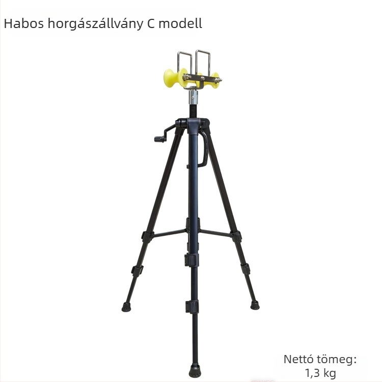 Állítható teleszkópos, hordozható horgászbot-állvány hosszú botokhoz, hagyományos bot-tripod, bot-tartó