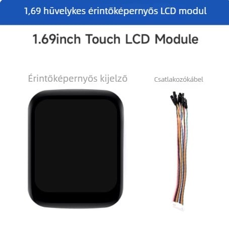 Weixue 1,69 hüvelykes LCD kijelző LED háttérvilágítással, SPI színes kijelző és érintőképernyő Raspberry Pi-hez
