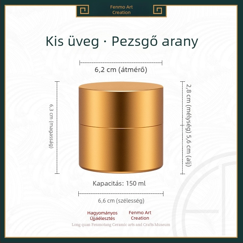 Mini fém teás doboz, teás tartó, hordozható lezárt csomagolás