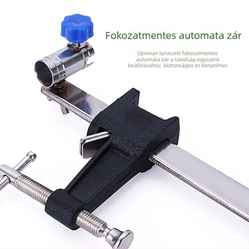 Állítható teljesen fémből készült raft horgászbot-tartó, többirányú forgatással és összehajtható rögzítővel, horgászathoz hídon, rafton, csónakon és a tengeren