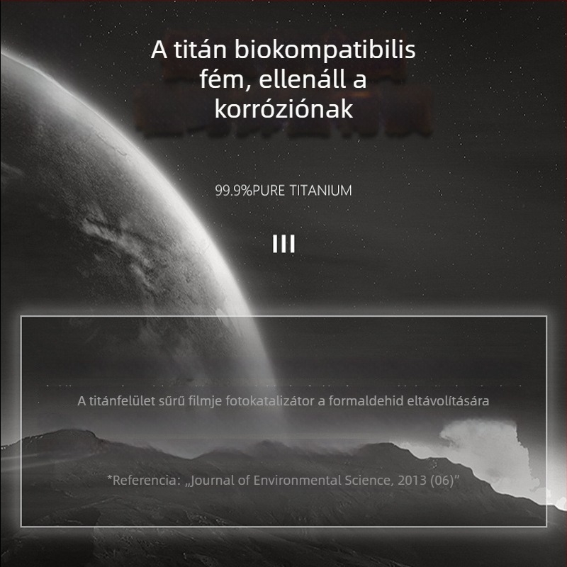 Rongshantang Titánium teás doboz — hordozható, zárt fém tea tároló, mini utazási teás doboz