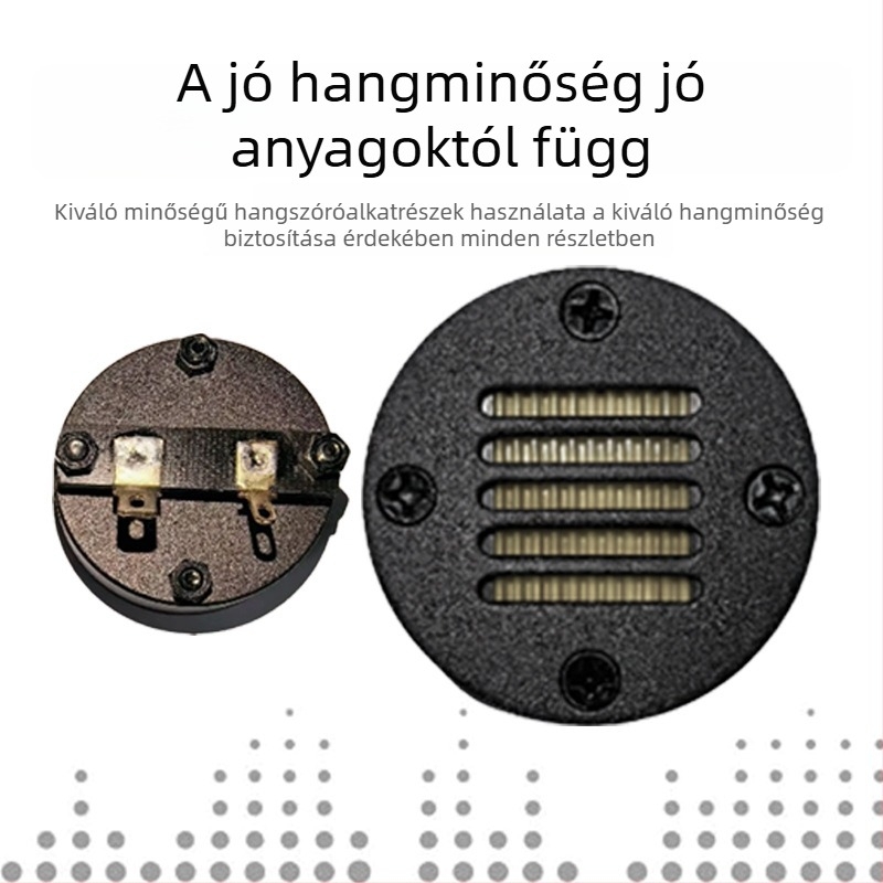 1,5 hüvelykes Haier-stílusú pneumatikus öv-típusú autó tweeter