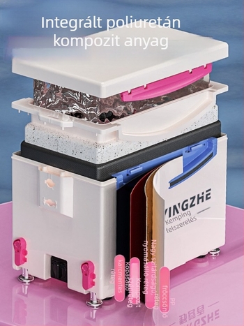 Camper poliuretán horgász doboz – tartós, többfunkciós, szigetelt készlet