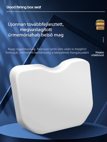 Chao Yu Horgászdoboz Ülés Párna, Fenékfájdalom Elleni, Vízálló, Vastag EVA Párna Szívókoronggal