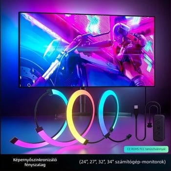 RGB monitor környezeti fénycsík képernyő-szinkronizációval
