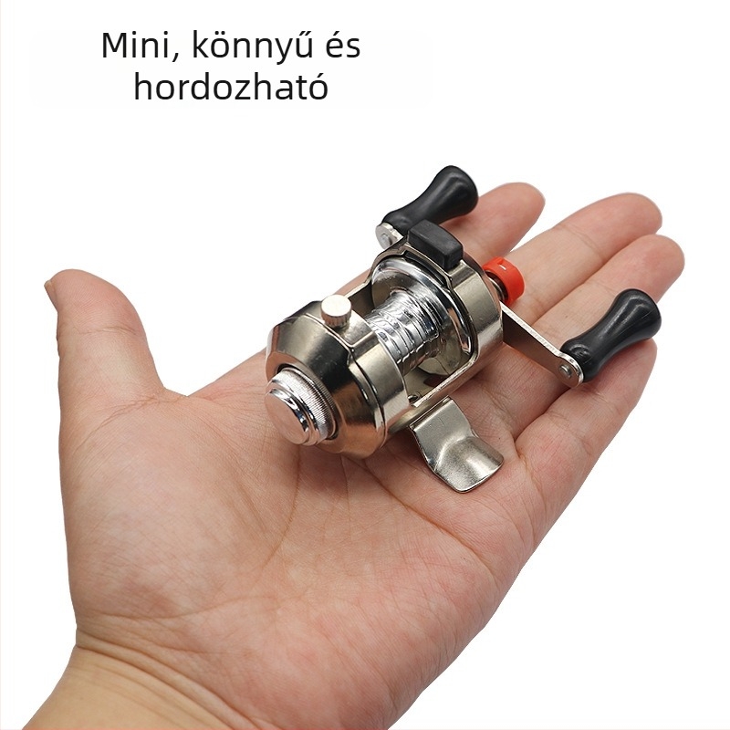 Mini fém dobos orsó horgászathoz