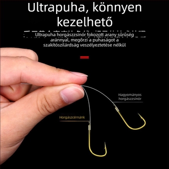 Süllyedő fő damil tengeri horgászathoz, rendkívül puha, kiváló minőségű vezető damil