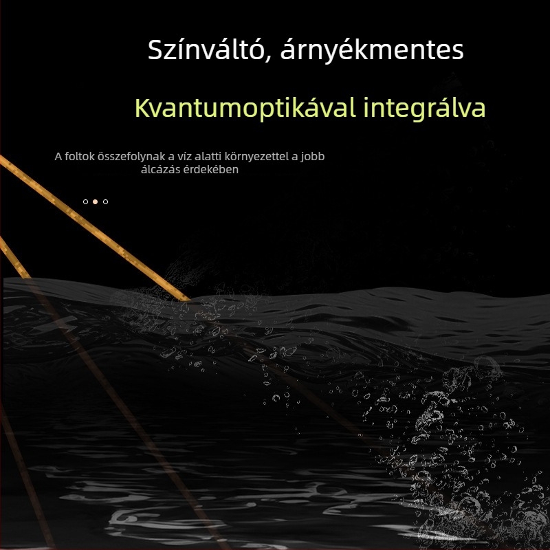 Arany pöttyös nylon horgász zsinór, fő- és vezető zsinór, 100 m