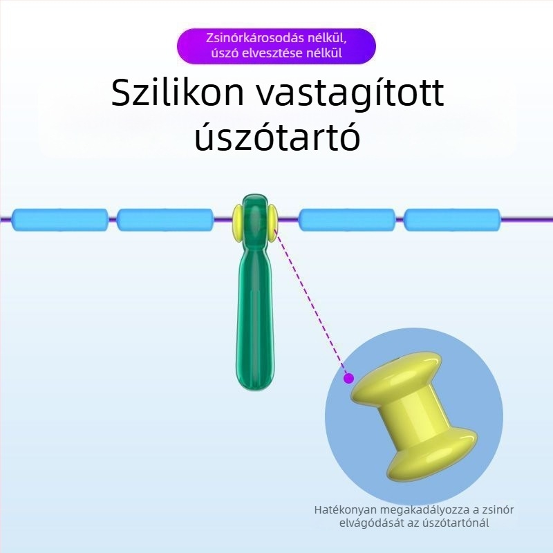Toray szálból készült fő damil horgászathoz, csomóval megerősített, kész használatra, valódi termék