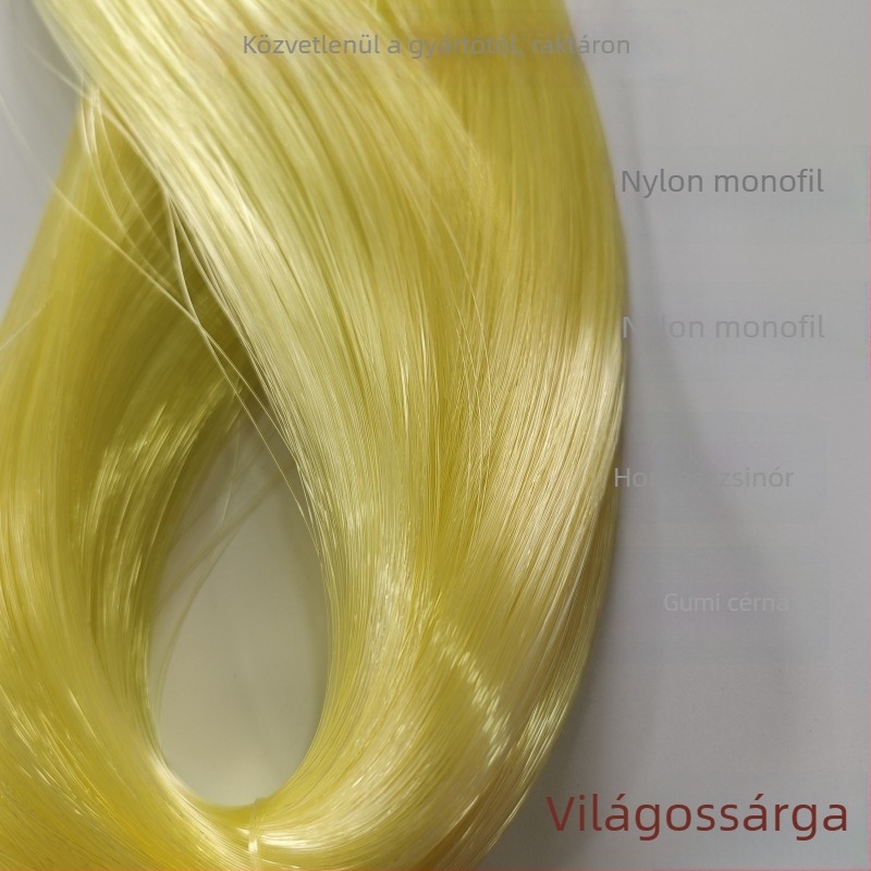Nylon monofilament halászati zsinór és hálójavító fonal, nagy szakítószilárdság