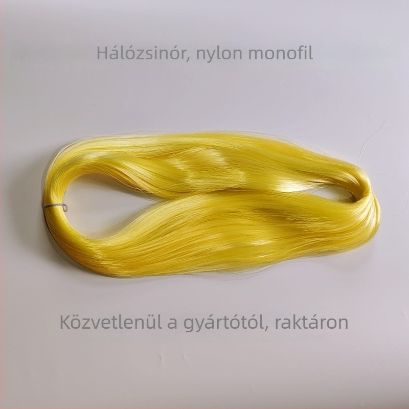 Nylon monofilament halászati zsinór és hálójavító fonal, nagy szakítószilárdság