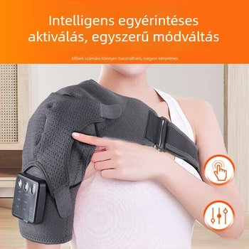 Csillag alakú fűtött vállpárna háromfokozatú fűtéssel, újratölthető váll- és nyakmasszírozó
