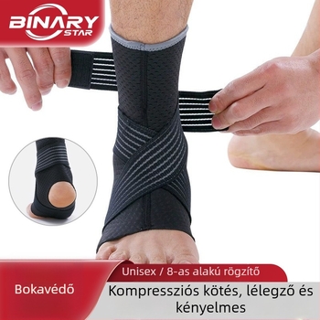 Bokavédő kompressziós zoknival és kötés, kültéri bokavédelem, uniszex, hegymászásra