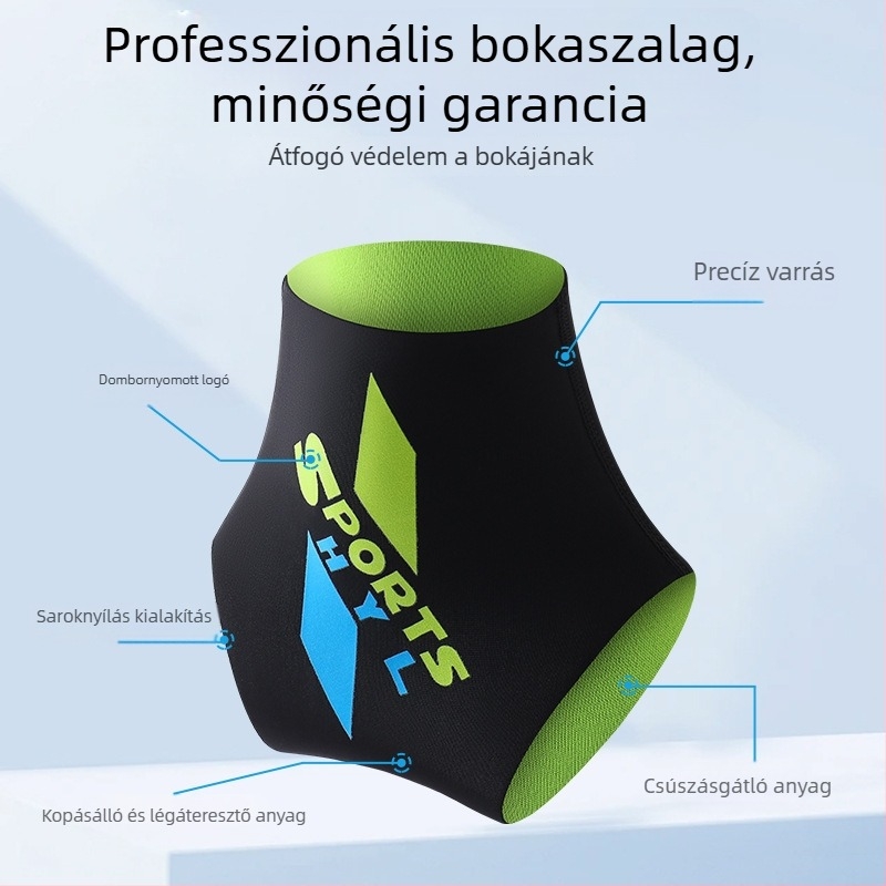 Felnőtt neopren bokaszorító, lélegző kompressziós mandzsetta, kosárlabda, futball, korcsolyázás és futás számára