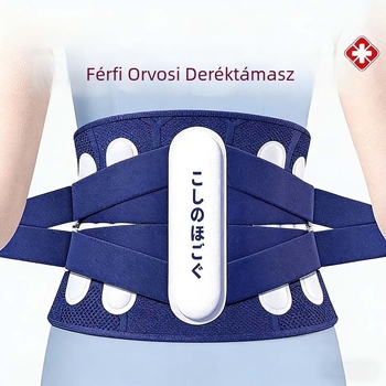 Orvosi deréktámasztó öv gerincsérvre, derékizomok megterhelésére és hátfájásra, derék támasz, uniszex