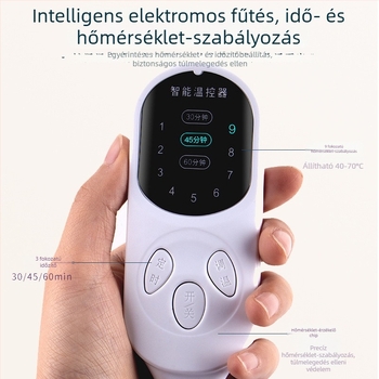 Elektromos fűtésű váll- és nyakmelegítő párna, otthoni használatra