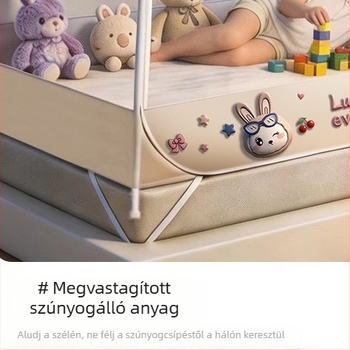 Mongol Jurta szúnyogháló az ágyhoz, 2026-os új modell, rajzfilm mintás anyag, egyszerű telepítés
