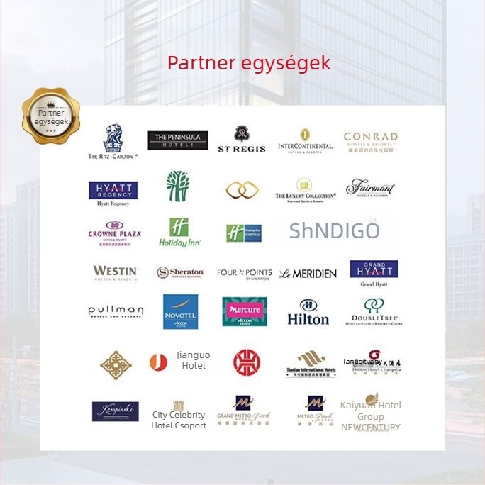 Hotelstílusú négy részes ágyneműkészlet 100% pamutból, 80-as szálszámú, szatén szövésű, egyszínű; tartalmaz lepedőt, paplanhuzatot és két párnahuzatot