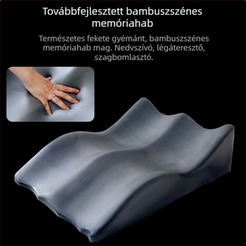 Yikang memóriahabos lábemelő párna – ágyhoz való párna a lábak emeléséhez, időseknek és terhes nőknek