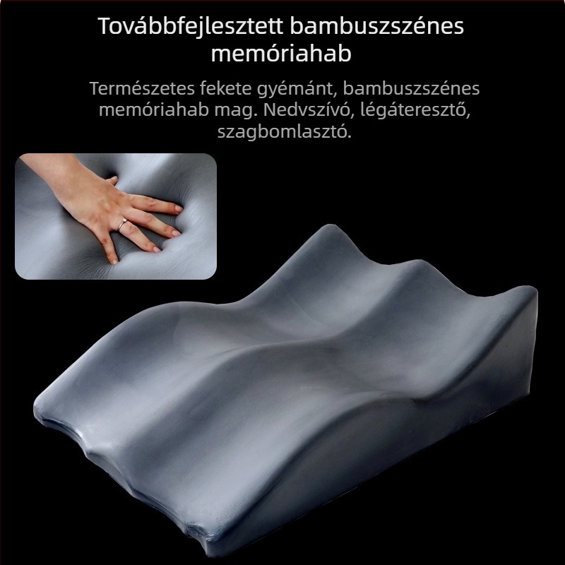 Yikang memóriahabos lábemelő párna – ágyhoz való párna a lábak emeléséhez, időseknek és terhes nőknek