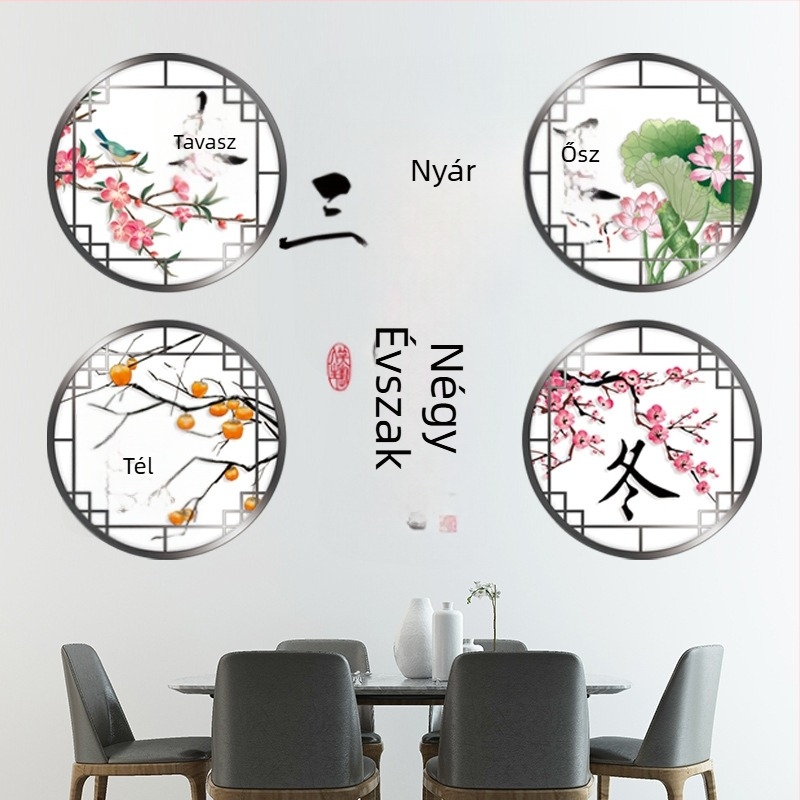 CH69039 PVC falikép a nappaliba – dekoratív falidekor, modern minimalist stílus