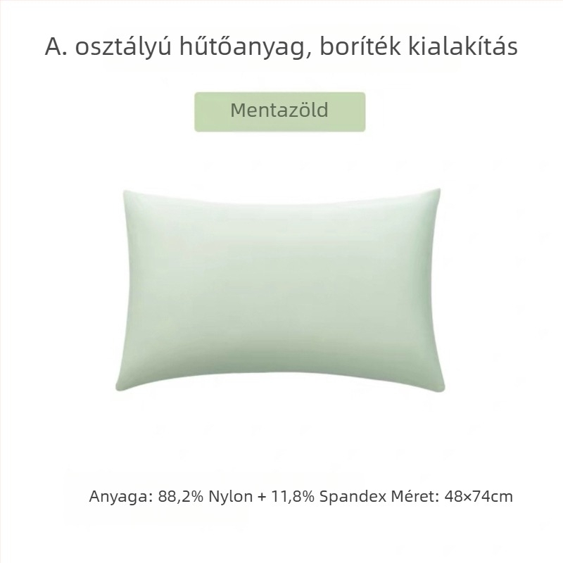 Hűsítő Ice Silk párnahuzat nylon belső résszel, A osztály, a párna magjának burkolatához, nyár
