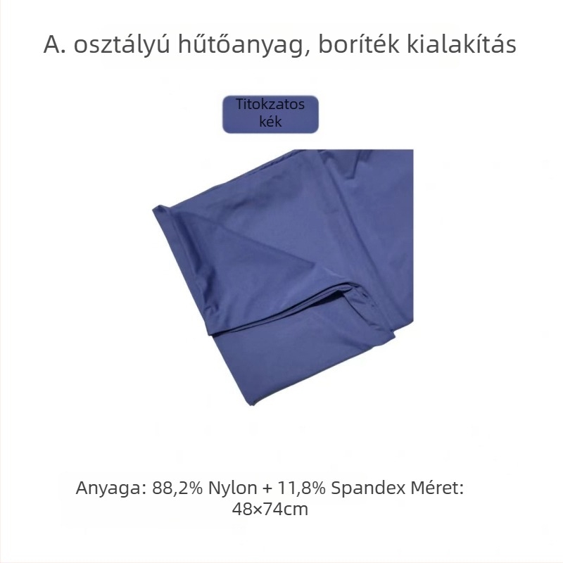 Hűsítő Ice Silk párnahuzat nylon belső résszel, A osztály, a párna magjának burkolatához, nyár