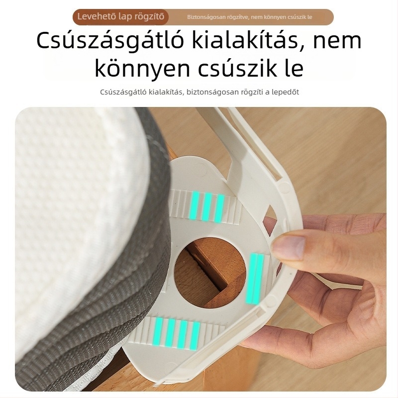 Japán stílusú lepedőfogók, csúszásmentesek, tűmentes klipek, láthatatlan slotos rögzítők