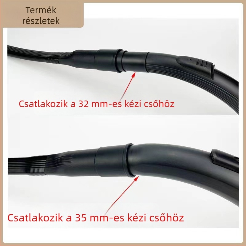 Otthoni porszívófej hosszabbítással, puha lapos fej, teleszkópos hosszú lapos szívófej, univerzális tartozékok 3235