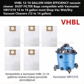 Vacmaster VHBL 12-16 GAL papírból készült porzsák