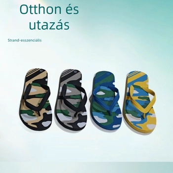 Készleten: Férfi flip-flop papucs – könnyű, kopásálló, strandhoz és sétákhoz