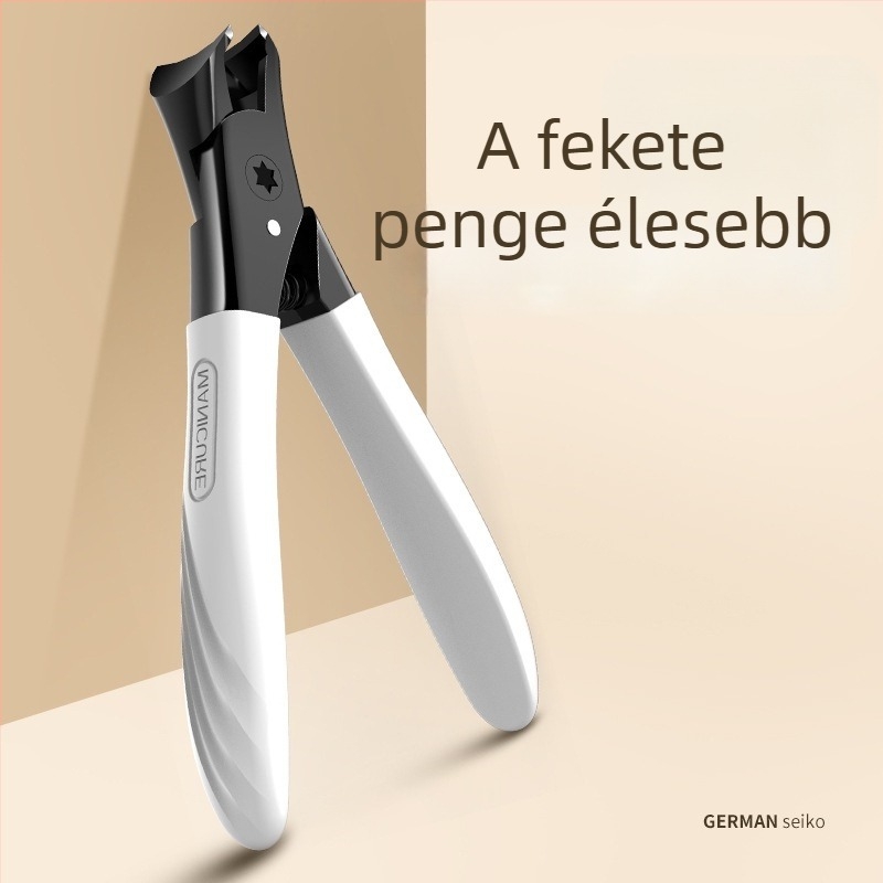 Új pedikűr eszköz nagy nyílású körömvágóval, ferde állkapcsokkal, háztartási használatra