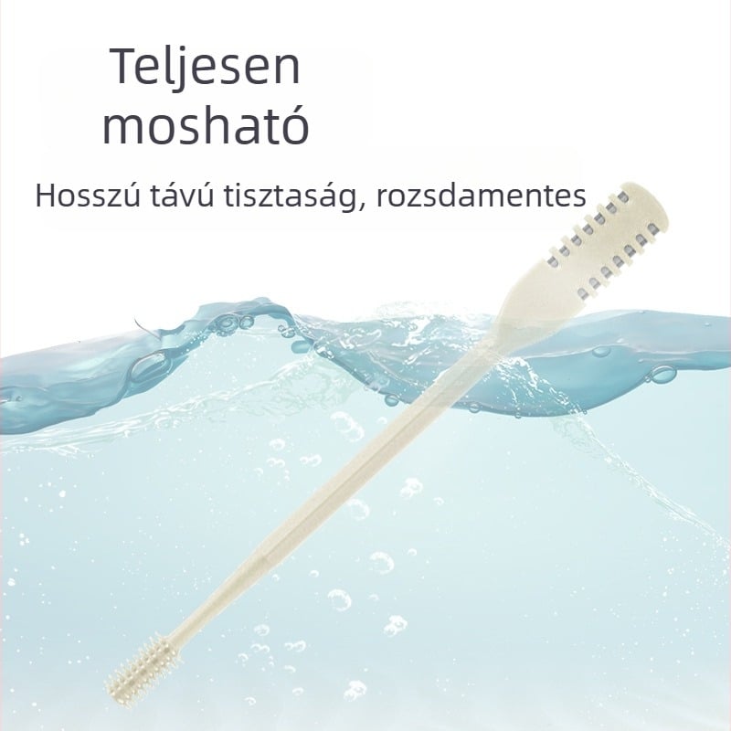 Kétfejű orrszőr-trimmer, kézi tisztítóeszköz az orrlyukakhoz, kisolló az orrszőr eltávolításához