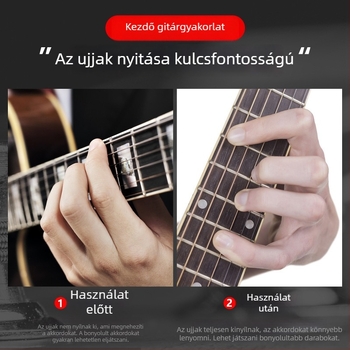 Univerzális ujjnyújtó készülék zeneszerekhez – gitár ujjnyitó eszköz, zongora ujjtréner, kiegészítő