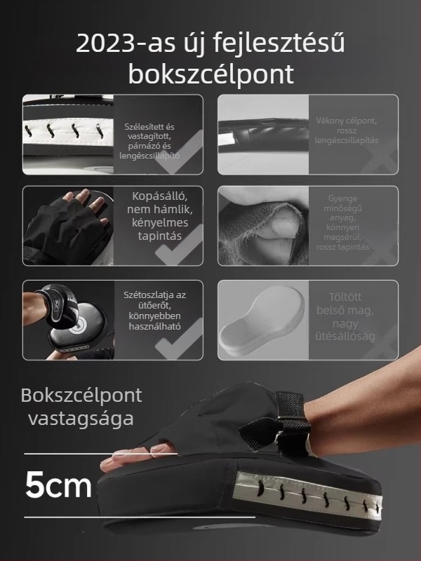 Langwei boksz cél edzéshez és sparringhoz, Taekwondo rúgásokhoz célzó, Harcművészeti felszerelés