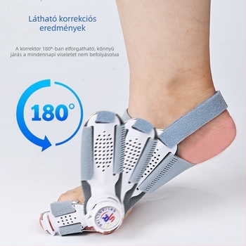 Állítható Hallux Valgus korrektor, uniszex lábujj-elválasztó, ortopédiai eszköz a nagy lábujjhoz