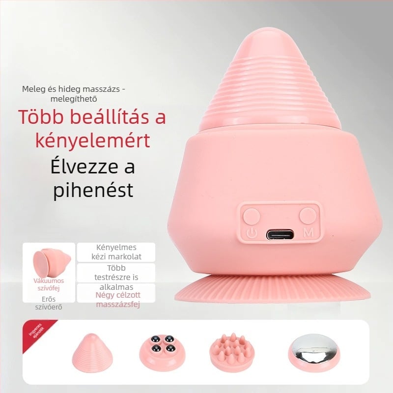 Új elektromos masszírozó otthoni használatra, többfunkciós váll–nyak–derék–hát masszázs a izmok ellazításáért, hordozható mini fascia masszírozó