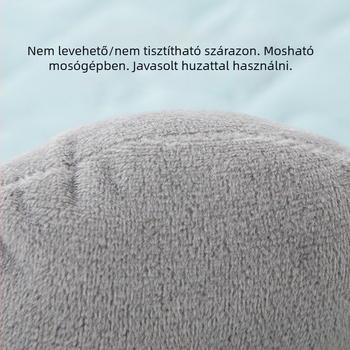 U alakú párna szépségszalonokhoz, fejrészt támogató párna masszázságyon, arcnyílásos párna, latexmentes párna