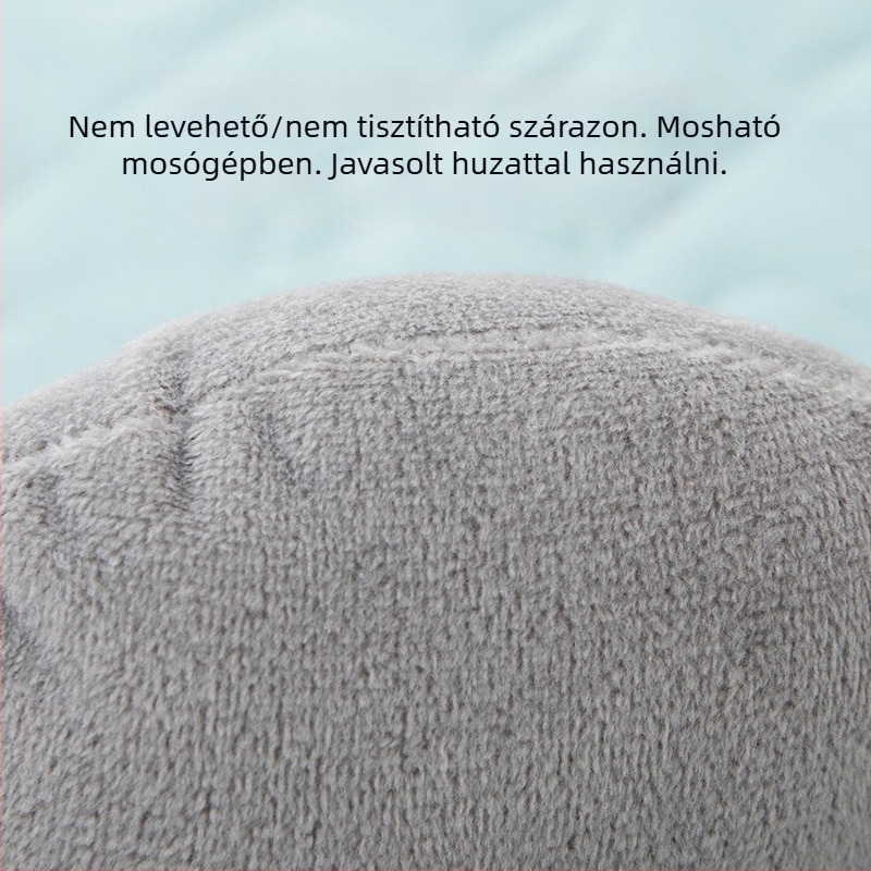 U alakú párna szépségszalonokhoz, fejrészt támogató párna masszázságyon, arcnyílásos párna, latexmentes párna