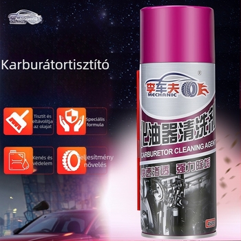 Motorkerékpár karburátor tisztító, choke- és gázelvétisz tisztítása, erőteljes olaj- és szénlerakódások eltávolítása