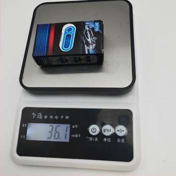 Autóhoz való elektronikus óra, világító LCD hőmérő, mini ragasztóval rögzíthető