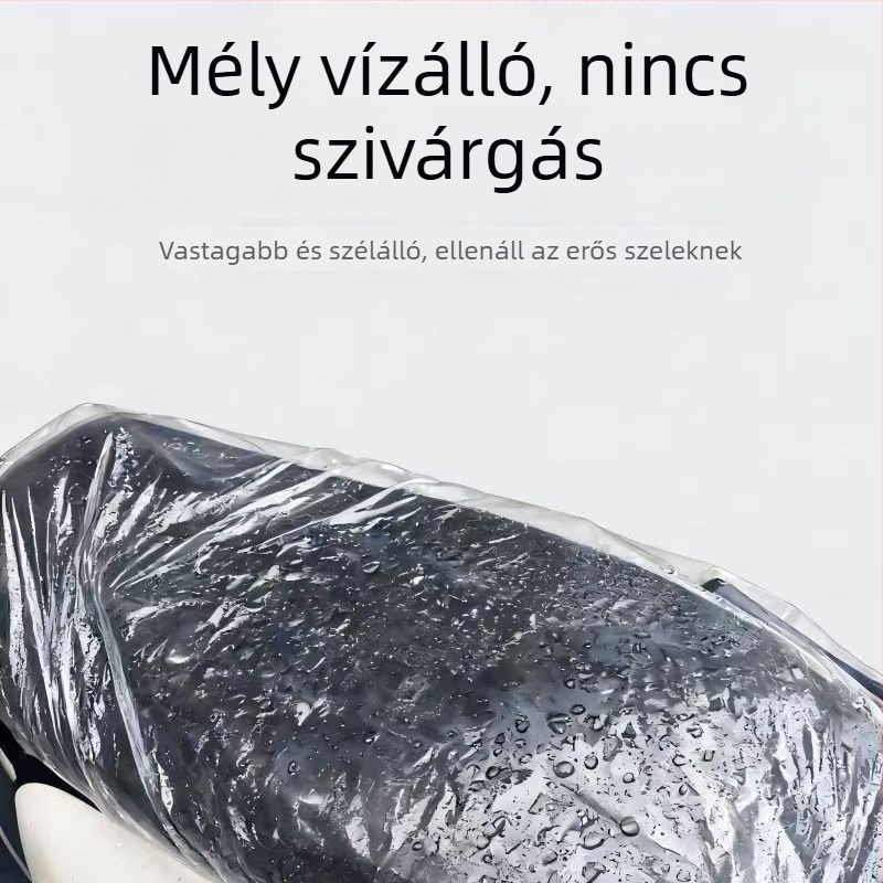 Egyszer használatos vízálló ülésvédő elektromos járművekhez és motorkerékpárokhoz, univerzális porvédő minden évszakra