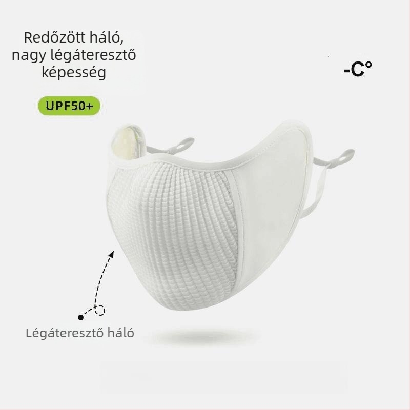 Légáteresztő kültéri hegymászó maszk, 3D formájú, egyszerű és elegáns, sokoldalú a tavasz–nyárra, új modell sporthoz és kerékpárhoz