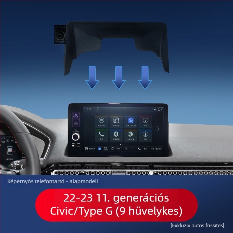 Autó képernyő-tartóalap Honda CR-V, UR-V, Accord, Civic, HR-V és Odyssey modelllekhez