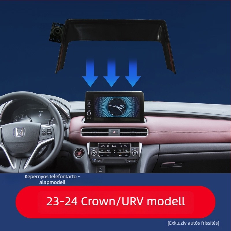 Autó képernyő-tartóalap Honda CR-V, UR-V, Accord, Civic, HR-V és Odyssey modelllekhez