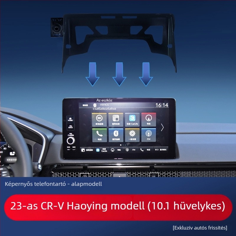 Autó képernyő-tartóalap Honda CR-V, UR-V, Accord, Civic, HR-V és Odyssey modelllekhez