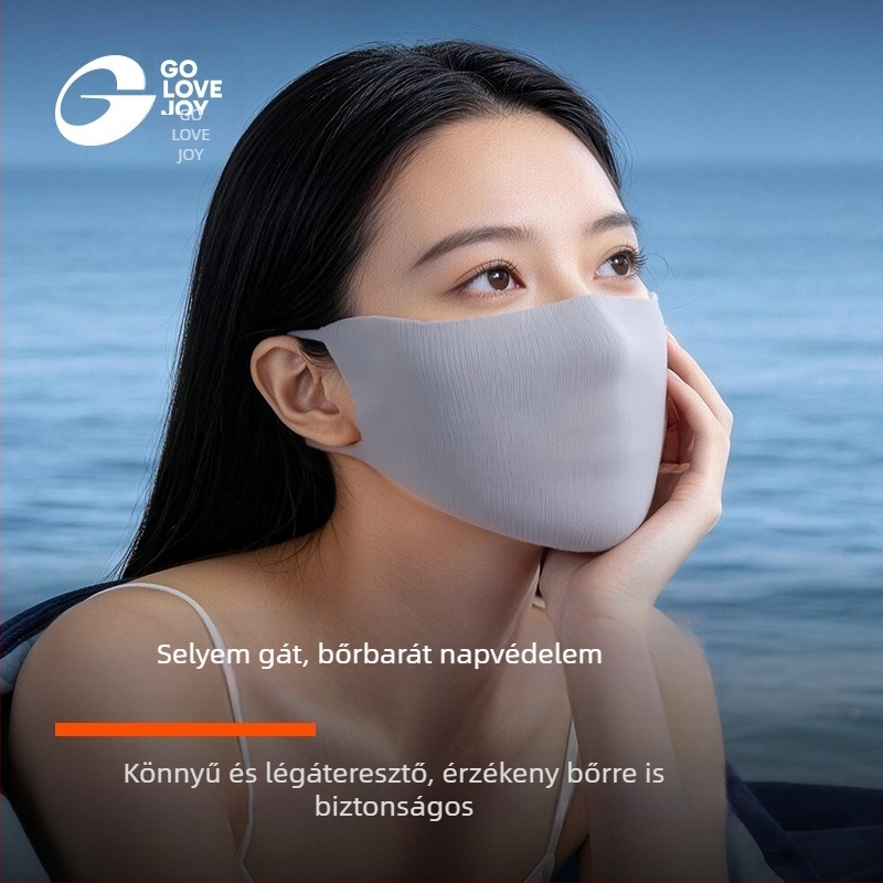 Gaolejie 100% mulberry selyem UV-védő, vékony és légáteresztő alvómaszk nőknek