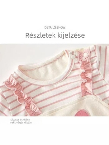 Baba nyári rövid ujjú overál, édes hercegnő-stílus, könnyű pamut, 0–12 hónapos