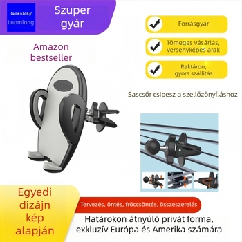Univerzális autótelefon-tartó a légkondicionáló kimenetére és a navigációs rendszerhez